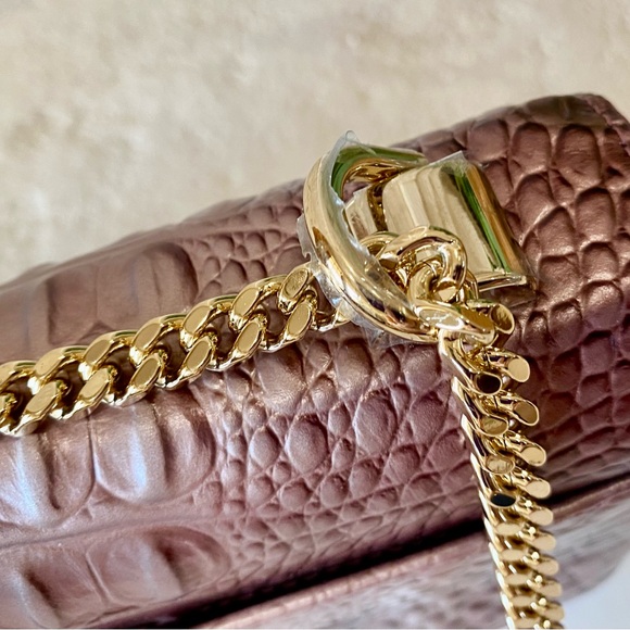 🌸MELLOW ROSE Melbourne “ROSA” Brahmin CROSSBODY/SHOULDER BAG - Picture 8 of 16